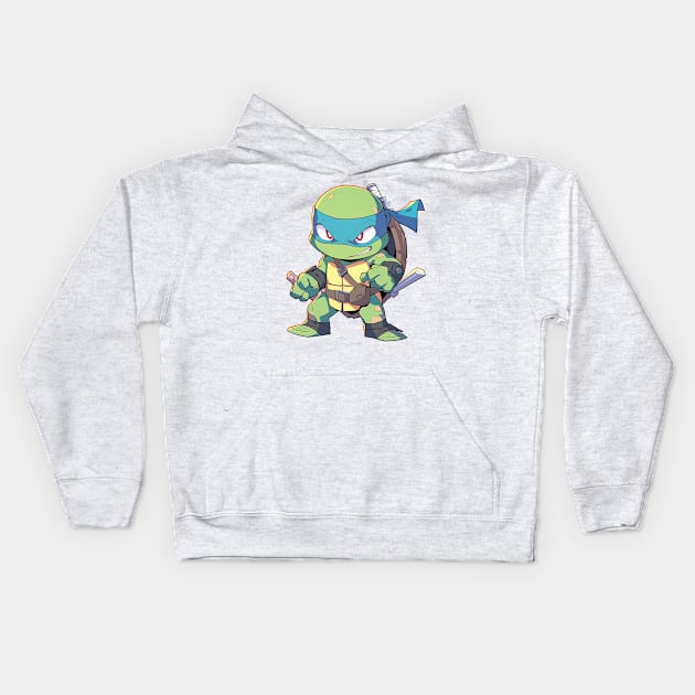 leonardo Kids Hoodie by lets find pirate